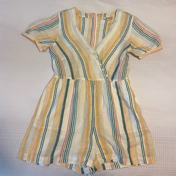 Madewell linen romper - Picture 1 of 2